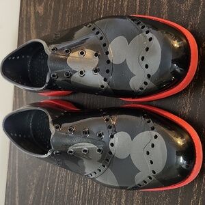 Biion shoes Disney Mickey Mouse Rubber Shoes Slip On Womens Size 7